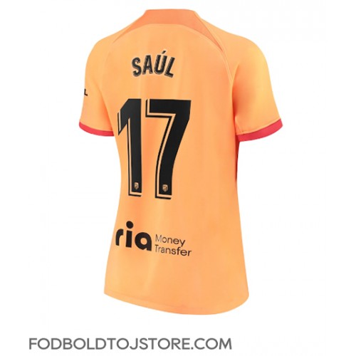 Atletico Madrid Saul Niguez #17 Tredjetrøje Dame 2022-23 Kortærmet